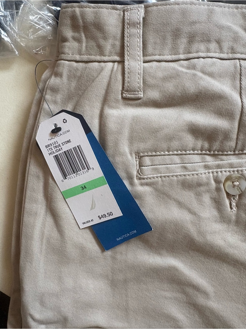 Four Pair of Nautica 34 Clipper Shorts- NEW - Picture 3 of 5
